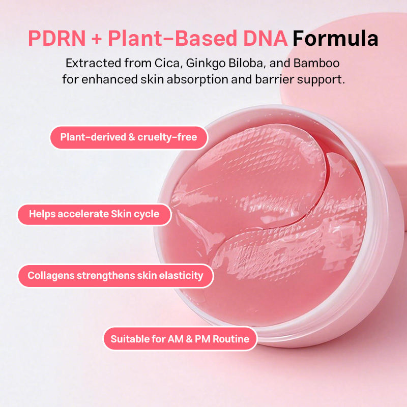 PDRN Pink Caffeine Collagen Eye Patch — Wake Up to Firmer, Brighter, Younger-Looking Eyes Every Morning
