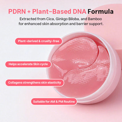 PDRN Pink Caffeine Collagen Eye Patch — Wake Up to Firmer, Brighter, Younger-Looking Eyes Every Morning