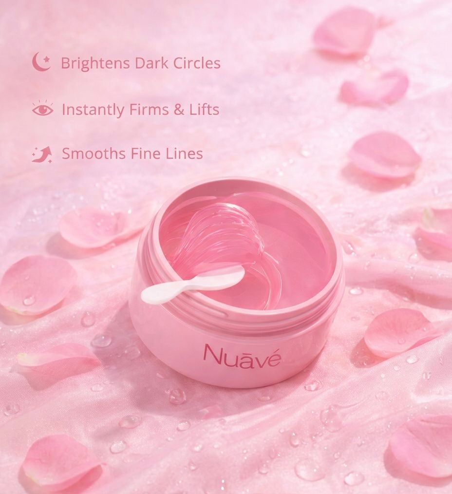 PDRN Pink Caffeine Collagen Eye Patch — Wake Up to Firmer, Brighter, Younger-Looking Eyes Every Morning